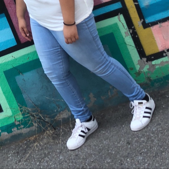 Plus size fashion nova jeans, light blue - Picture 2 of 5